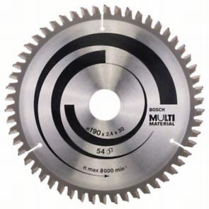 Диск п/п BOSCH 190*30*54 Multi Material     2.608.640.509
