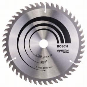 Диск п/п BOSCH 190*20*48 OPTILINE     2.608.640.614