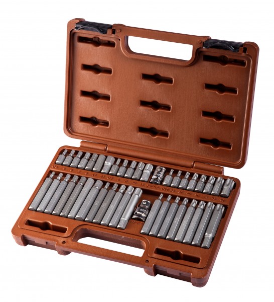 Набор вставок-бит и переходников OMBRA 3/8", 1/2"DR, 42 предмета   953242