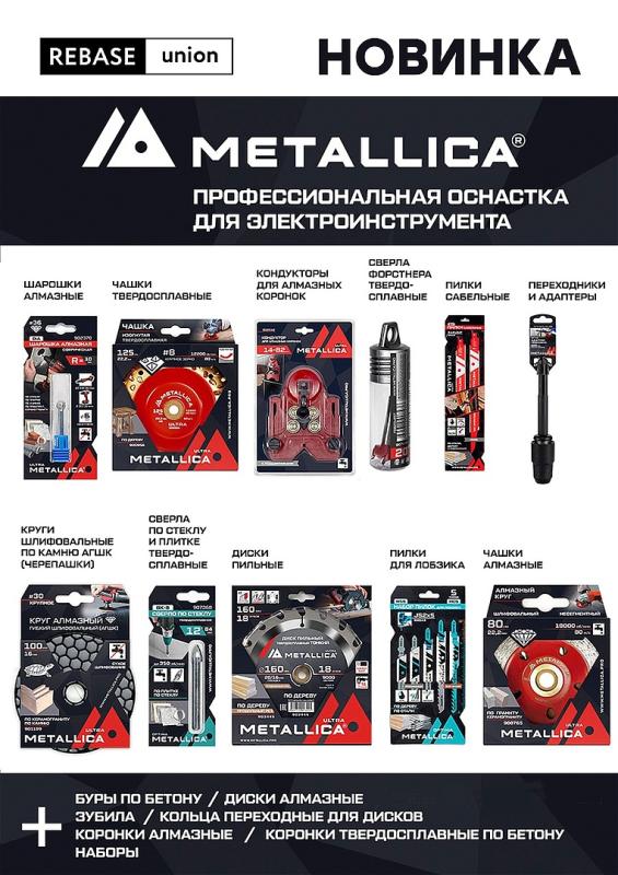 Новый бренд. METALLICA