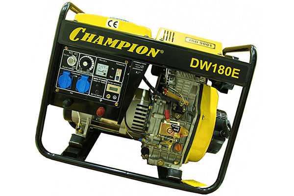 Электростанция CHAMPION DW 180 E сварочная