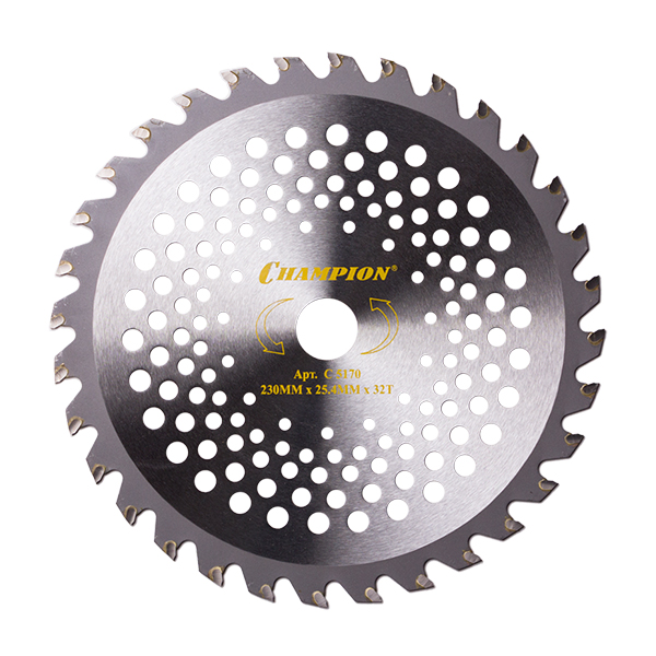 Нож CHAMPION для триммера 32 зубчатый d=230*25.4mm  твердосплавные зубцы   C5170