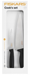 Набор Fiskars: Нож для корнеплодов и большой поварский нож   1014198