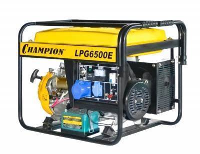 Электростанция CHAMPION LPG 6500 E