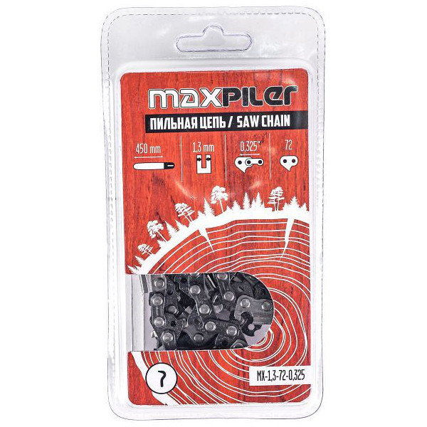 Цепь MAXPILER 1,3-72-0,325   MX-1,3-72-0,325 