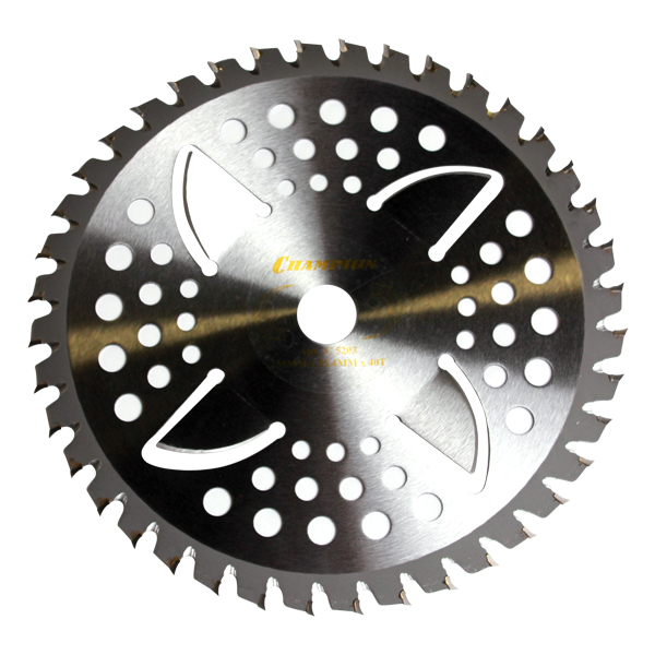 Нож CHAMPION для триммера Wind 40 зубчатый d=255*25.4mm  твердосплавные зубцы   C5203