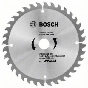 Диск пильный BOSCH WO ECO 160*20/16*36T