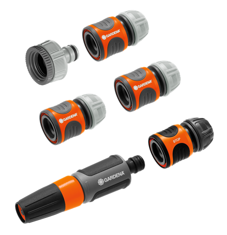 Катушка со шлангом Gardena 50 Classic + комплект для полива     02691-20.000.00