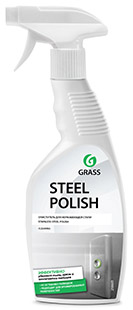 Средство чистящее полирующее защитное GRASS "STEEL POLISH" 600мл   218601