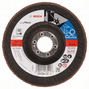 Диск лепестковый BOSCH Blue Metal-top 125мм К60 металл   2.608.606.923