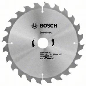 Диск пильный BOSCH WO ECO 230*30*24T