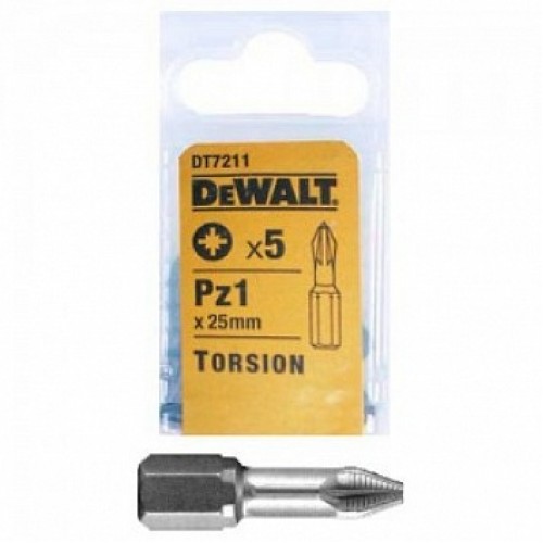 Набор бит DEWALT DT 7211 из 5 штук