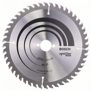 Диск п/п BOSCH 230*30*48 Optline Wood     2.608.640.629