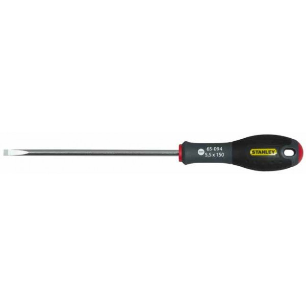 Отвертка STANLEY FATMAX прямой шлиц 5,5x150мм     0-65-094