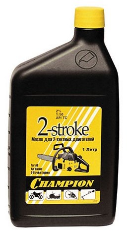Масло CHAMPION 2-х тактное TSC-3  минеральное 1л     952801