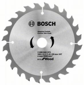 Диск пильный BOSCH WO ECO 160*20/16*24T