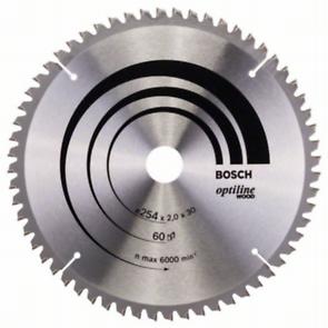 Диск п/п BOSCH 254*30*60 Optiline Wood     2.608.640.436