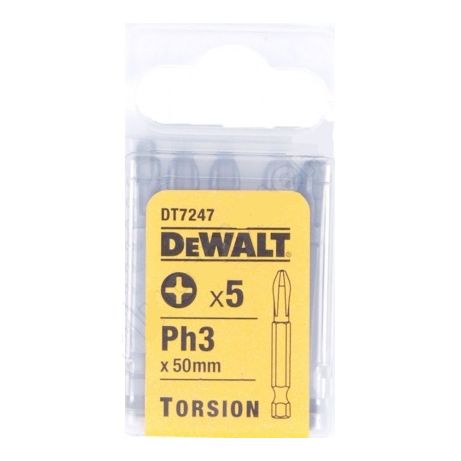 Набор бит DEWALT DT 7247 из 5 штук