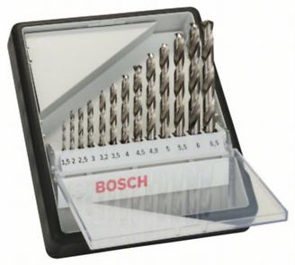 Набор сверл BOSCH HSS-G по металлу из 13 штук   2.607.010.538