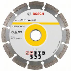 Диск алмазный BOSCH Universal ECO 150*22.2 сегмент     2.608.615.029
