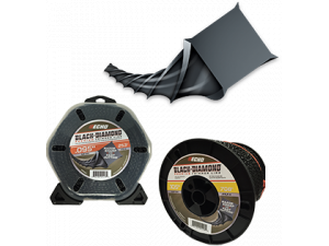 Леска ECHO Black Diamond Line 2.4mm*270 m         340095073