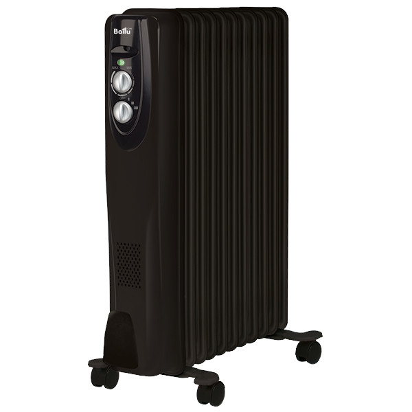 Масляный радиатор BALLU BOH/CL-11BRN 2200 Classic black, 11 секций