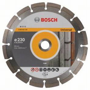 Диск алмазный BOSCH Universal 230*22.2 сегмент   2.608.602.195