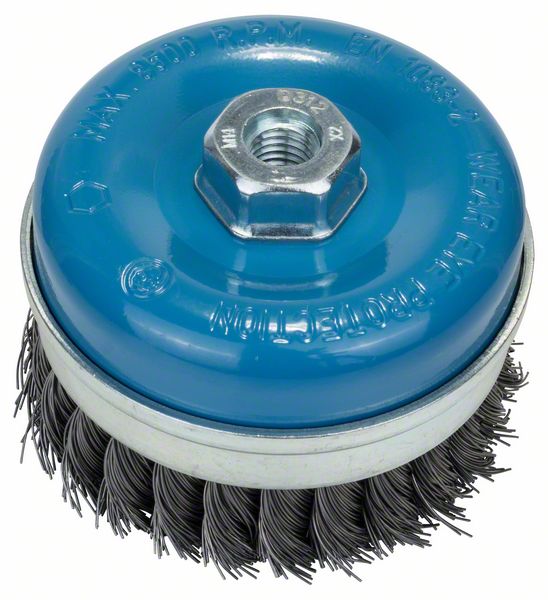 Щетка BOSCH чашечная М14 0.35*65 мм пучки сталь     2.608.622.099