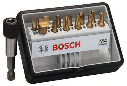 Набор бит BOSCH из 12 штук + держатель   2.607.002.580