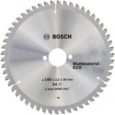 Диск пильный BOSCH Multi ECO 190*30*54