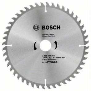 Диск пильный BOSCH WO ECO 230*30*48T