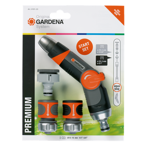 Комплект базовый Gardena 1/2" Premium     08191-20.000.00