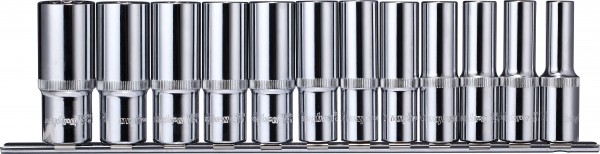 Набор торцевых глубоких головок OMBRA 1/2"DR на держателе, 12 предметов   912112