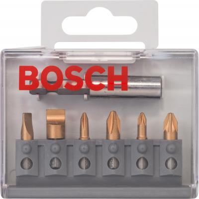 Набор бит BOSCH из 6 штук + держатель   2.607.001.936