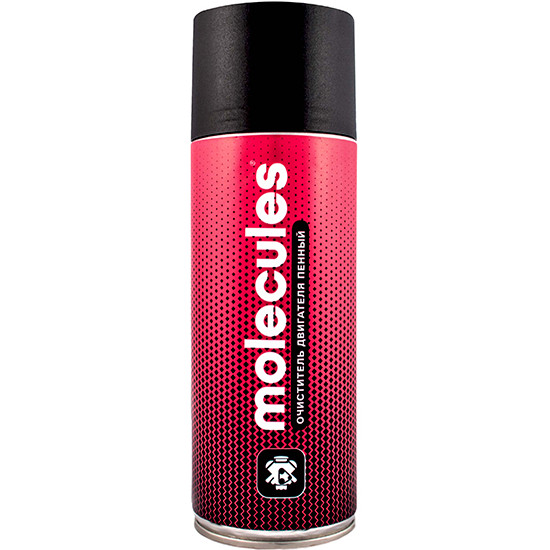 Очиститель двигателя Molecules пенный 500 мл.   MLS208
