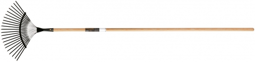 Грабли Fiskars веерные с деревянным черенком Solid   135023/1026724
