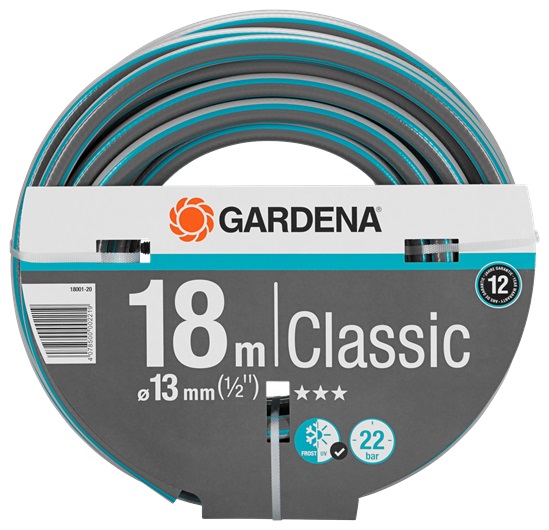 Шланг Gardena Classic 1/2" 18 м     18001-20.000.00
