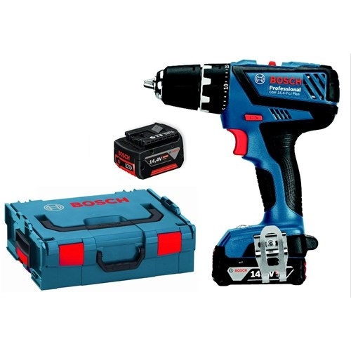 Дрель аккумуляторная BOSCH GSB 14,4-2 Li L-Boxx     0.601.9A5.400