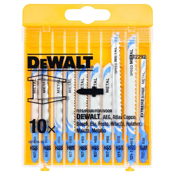 Пилочки DEWALT DT 2292 набор по металлу