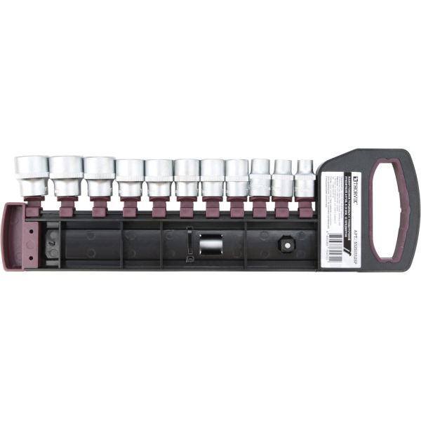 Набор торцевых головок THORVIK с трещоточной рукояткой 3/8"DR, 8-19 мм, 12 предметов   S12S1112SP