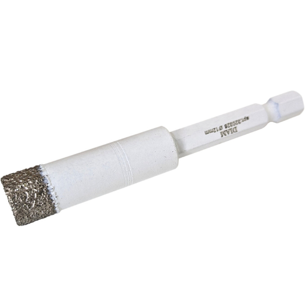 Сверло алмазное DIAM HEX-E Extra Line V-TECH 12x35x1/4 по керамике   320328