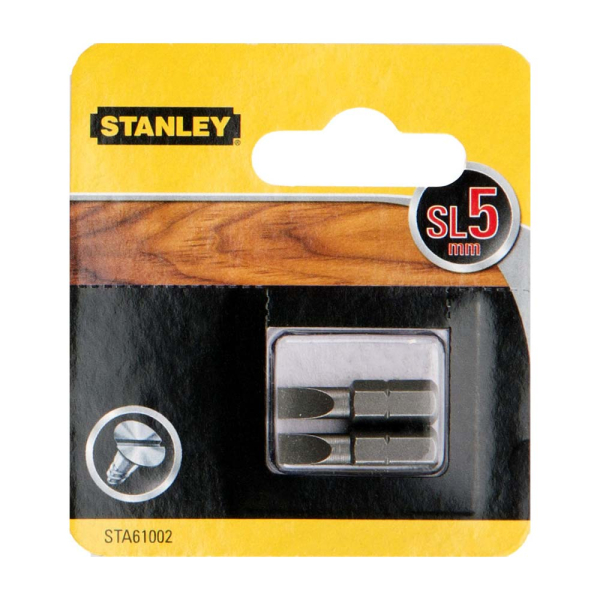 Набор бит STANLEY SL 5*25мм из 2 штук  STA61002
