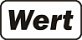 Wert