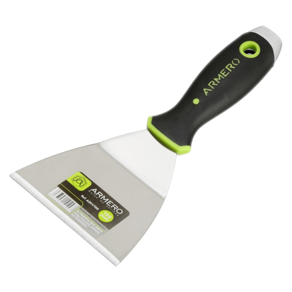 Шпатель-скребок ARMERO 100мм нерж.сталь     A201/100