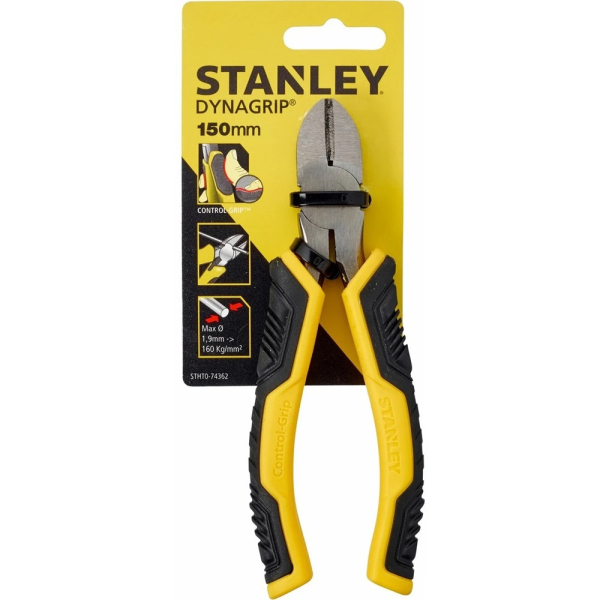 Кусачки STANLEY CONTROL GRIP диагональные 150мм     STHT0-74362