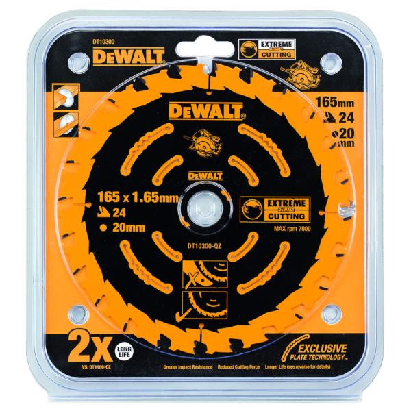 Диск п/п DEWALT DT 10300   165*20*24