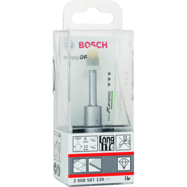 Сверло алмазное BOSCH Easy DRY 6 мм   2.608.587.139