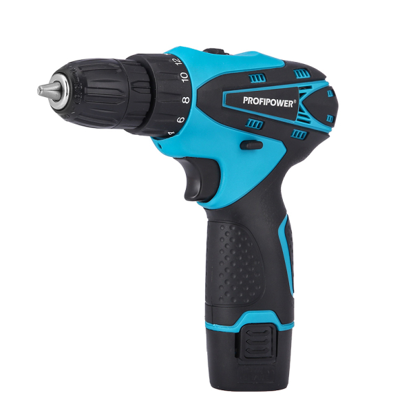 Дрель аккумуляторная PROFIPOWER MK-12ВT с набором  E0012