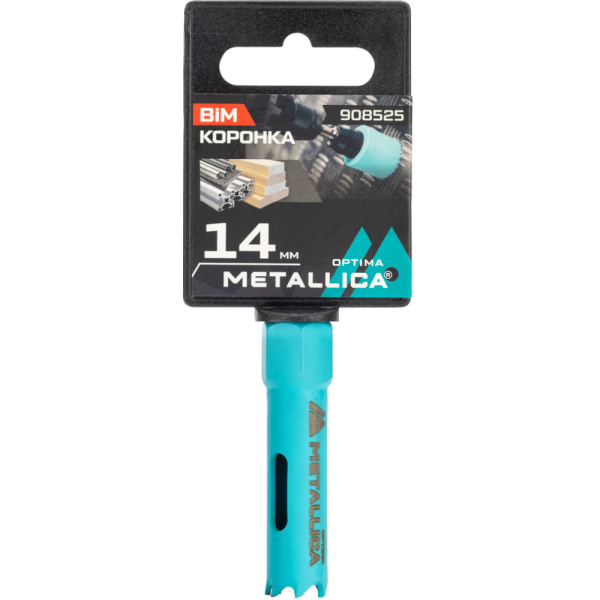 Коронка биметаллическая METALLICA Optima 14 мм 9/16" Vario 1/2-20UNF   908525