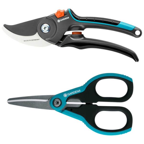 Секатор Gardena B/M + ножницы Шнип-Шнап   12200-20.000.00